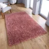 SERENE Shaggy Pink Rug - Image 2