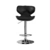 HILLSIDE PU Bar Stool with Chrome Adjustable Frame - Set of 2 - Image 2