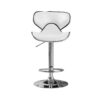 HILLSIDE PU Bar Stool with Chrome Adjustable Frame - Set of 2 - Image 6