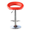 MURRY PU Bar Stool with Chrome Adjustable Frame - Set of 2 - Image 6