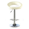 MURRY PU Bar Stool with Chrome Adjustable Frame - Set of 2 - Image 2