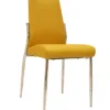RENZO PU Dining Chair with Chrome Frame - Set of 4 - Image 2