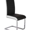 RYKER PU Dining Chair with Chrome Frame - Set of 4