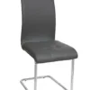SAMURAI PU Dining Chair with Chrome Frame - Set of 4 - Image 2