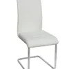 SAMURAI PU Dining Chair with Chrome Frame - Set of 4 - Image 3