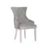 LION Grey Velvet Dining Chair