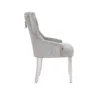 LION Grey Velvet Dining Chair - Image 2