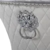 LION Grey Velvet Dining Chair - Image 5