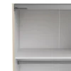 VERONA Sliding Wardrobe 180cm in Oak with Oak Doors and 5 Shelves - Image 9