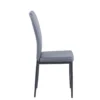 LOTUS Dining Chair in Black, Grey - Image 8