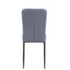 LOTUS Dining Chair in Black, Grey - Image 7