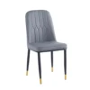 LINA Dining Chair in Black, Grey - Image 2