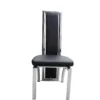 POLO PLAIN PU Dining Chair in Black, Grey and Brown