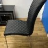 HAPPY DIAMOND PU Dining Chairs in Black, Grey-White, Brown and Black-White - Image 2