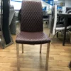 HAPPY DIAMOND PU Dining Chairs in Black, Grey-White, Brown and Black-White - Image 7