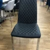 HAPPY DIAMOND PU Dining Chairs in Black, Grey-White, Brown and Black-White - Image 4
