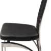 POLO PLAIN PU Dining Chair in Black, Grey and Brown - Image 2