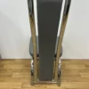 POLO PLAIN PU Dining Chair in Black, Grey and Brown - Image 8