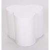 COLBERT High Gloss Lamp Table in Black, White and Red - Image 3