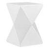 NOMAD High Gloss Lamp Table in Black & White - Image 2