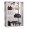 SELBY Hanging - Wallmounted Glass Cabinet in Oak, Silver, White & Black - Image 3