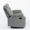 TURIN Grey Fabric Manual Recliner Sofa - 1 Seater, 2 Seater & 3 Seater - Image 10