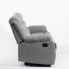 TURIN Grey Fabric Manual Recliner Sofa - 1 Seater, 2 Seater & 3 Seater - Image 6