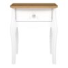 BAROQUE Nightstand in Pure White Iced Coffee Lacquer - Image 2