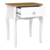 BAROQUE Nightstand in Pure White Iced Coffee Lacquer - Image 6