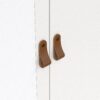 BARCELONA Wardrobe with 1 Door, 1 Miiror Door & 2 Drawers in White - Image 7
