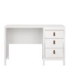 BARCELONA Desk with 3 Drawers in White - Image 3