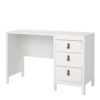BARCELONA Desk with 3 Drawers in White - Image 2