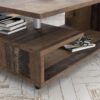 BAILEY Coffee Table in Old Vintage Wood - Image 3