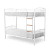 MONTREAL Metal Bunk Bed Frame in Silver, Black & White - Image 3