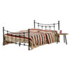 SURREY Metal Bed Frame with Bentwood Slats in Black & White - Image 2