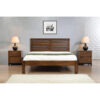 VULCAN Nightstand with 2 Drawers in Rustic Oak - Image 2