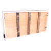 TRIPOLI Pair of Solid Wood Bunk Bed Drawers in Antique Pine, Grey & White - Image 4