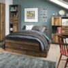 BROOKLYN Small Double Bed Frame in Walnut - Image 3