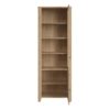 CESTINO 2 Doors Display Cabinet in Jackson Hickory Oak & Rattan - Image 3