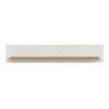 CELESTO Wall Shelf 135cm in White & Oak - Image 2