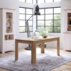 CELESTO Extending 160-200cm Dining Table in Oak - Image 3
