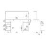 FUNCTION PLUS Gaming Desk with 1 Door 1 Drawer - Image 11