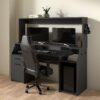 FUNCTION PLUS Gaming Desk with 1 Door 1 Drawer - Image 6