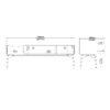 FUR TV-Unit 2 Sliding Doors 1 Drawer in Grey and White - Image 13