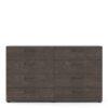 DALLAS Double Dresser with 8 Drawers in Rovere Gessato Dark Oak - Image 2