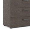 DALLAS Double Dresser with 8 Drawers in Rovere Gessato Dark Oak - Image 6