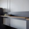 BOHOL 160cm Wall Shelf in Riviera Oak & Navy - Image 4