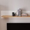 BOHOL 160cm Wall Shelf in Riviera Oak & White - Image 5