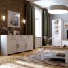 BOHOL 3 Doors 3 Drawers Sideboard in Riviera Oak & White - Image 6
