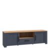 BOHOL 2 Doors 1 Drawers TV Unit in Riviera Oak & Navy